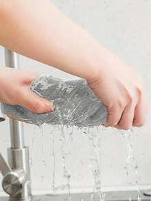 Juego de 5/10/20 paños de cocina para el hogar en gris claro, de secado rápido, absorbentes y suaves - gris - Ver 5