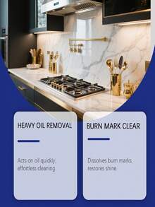 JUE FISH 骊鱼厨房清洁粉，清洁油脂，适用于炉灶、炊具、不锈钢等，多用途清洁用品 - 粉狀 - 查看 4