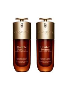 Clarins 【双瓶装】双效精华液 50ml*2 (1.6盎司/50ml*2) 抗衰老，显著紧致柔滑肌肤，提亮肤色，适合所有肤质、年龄和种族。是送给女友、妻子、母亲、朋友、男友、丈夫、父亲和兄弟的理想礼物。适合生日、毕业派对等场合。 - 彩色 - 查看 3