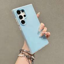 Luxury Candy 2合1 啞光硬殼手機保護殼，適用於 S26 Ultra S25 Ultra A57 A37 A56 A55 A54 A53 A35 A17 A07 A27 A36 A26 A16 S25 FE - 藍色 - 查看 4