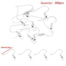 200pcs DIY Jewelry Making Components, Earring & Earrings Accessories, Earring Hooks, DIY Jewelry Making, Handmade Beading Materials, Craft Supplies - DIY - View 8
