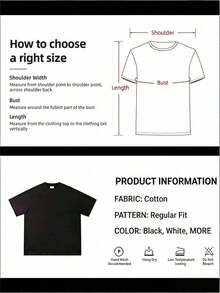 Retro I Just Get Fly And Trust God Typography Print Graphic Tee,Casual Print,Comfortable And Versatile,Cotton 220g Printed-Shirt,Unisex Style - 黑色 - 查看 10