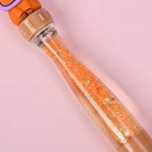 1 Piece Of Cute Capybara Slippery Sand Rotating Neutral Pen, Creative Rotating Stress Relief Pen, Cartoon Rotating Toy Pen, Student Stress Relief Pen, Suitable As A Gift For School Preparation. - Multicolor - View 7
