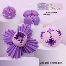 New Arrival Hot Selling - Creative - Gear Ball - Rotating Ball - 3D Puzzle Cube - Stress Relief Toy - Leisure Toy - Toys For Boys - Toys For Girls - Small Gift - Multicolor - View 3