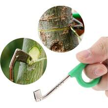 5PCS Barking Cutter Scissor Girdling Knife Garden Fruit Tree Grape Pruning Tools Gardening Lawn Care Hand Tools - 5pcs - View 4