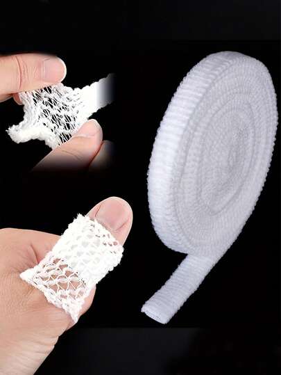 Soft, Breathable, High-Elastic Mesh Bandage; Sports Breathable Mesh Elastic Bandage; Elastic Head, Arm And Finger Mesh Bandage; Multi-Purpose Elastic Gauze Bandage - Skin-Friendly And Breathable, Suitable For Fingers