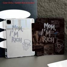 1件装豪华拼贴保护套平板电脑保护套，带笔槽、多角度支架，兼容iPad 10.9/10.2/Air 第五代/Pro 11/10代/9.7/Air 2/7/8代/Air 4/5/Air 13/11(M3 2025)/11(A16 2025) - 彩色 - 查看 8