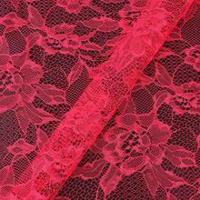 1 tấm vải ren hoa dệt jacquard, rộng 63 inch, ren lưới thêu tinh tế, thích hợp cho váy cưới, khăn voan cô dâu, các sản phẩm may vá DIY, trang trí nhà cửa và may mặc. - Nhiều màu - Xem 30