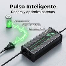 Scooter Batteries & Battery Chargers - Black - View 3