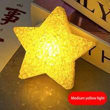 Star Shaped Handheld LED Light Decor, Suitable For Room, Holidays, Stage Performance, Christmas Decoration - White - View 10