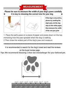 1set Red Cute Breathable Pet Shoes With Zipper, Suitable For Small Dogs - Red - View 4