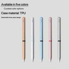 TPU Transparent Anti Drop Pen Case Protective Case Soft Shell Suitable Compatible With Apple Pencil 2nd/Apple Pencil Pro - Multicolor - View 1