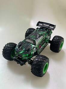 1 buah Mobil Remote Control Segala Medan, Mobil Remote Control Kecepatan Tinggi, Desain Stylish, 2.4GHz dengan Lampu Depan LED, Baterai Isi Ulang, Cocok untuk Berbagai Medan, Truk RC Off-Road Kecepatan Tinggi 2WD, Truk Monster, Mainan untuk Anak Laki-laki, Dewasa, Hadiah Natal, Hadiah Ulang Tahun - MultiWarna - View 9