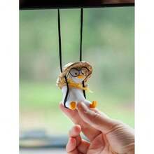 1 pieza Adorno colgante de coche con diseño de pato - Multicolor - Ver 3