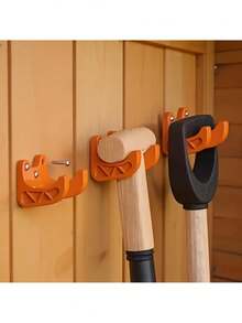 Multi-Functional Gardening Tool Hanging Rack, Manual Pruning Tool Storage Rack, Specially Designed Garden Tool Organizer - Multicolor - View 2