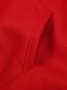 Christmas Winter Dirt Bike Motorcycle  Sweatshirt, Fox Racing Clothing, Hoodie Double Sided Printed ( Polyester Fiber), Ink Pink Off Road Vehicle Hoodie, Men's Casual Sports Hooded Sweatshirt, Long Sleeved Hooded Sweatshirt With Fleece For Autumn And Winter, Suitable For Men And Women, Fashionable Daily Casual Wear In Autumn And Winter, Y2K,Cool,Couple's Fit, The Best Gift For Friends, StreetwearLoose And Comfortablechristmas Gifts- Religious Faith Inspired Apparel - 紅色 - 查看 3