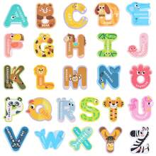 SHINDEL Magnetic Letters For Toddlers, 26 Large Animal Alphabet Magnets, Educational Learning Toys, Fridge Magnetic Letters Set - Multicolor - View 7