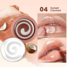 Two-Color Lip Mask, Available In Two Colors, Deeply Moisturizes And Hydrates, Reduces Fine Lines, Prevents Dryness And Cracking, Provides Day And Night Lip Care. - Fruit - View 3