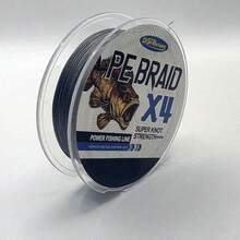 Dây câu PE bện 4 sợi siêu bền - Dây câu bện chống mài mòn - Siêu bền - Không giãn - Đường kính nhỏ hơn - Sản phẩm không thể thiếu! - Xám - Xem 15