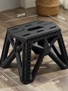 Foldable Stool, Portable Plastic Small Bench For Home, Outdoor Fishing Camping, Folding Stool - Multicolor - View 13