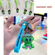 Marvel 1个【Q版漫威英雄风格】绿紫撞色3D硅胶娃娃钥匙扣绿巨人拳头吊坠漫画展应援/粉丝礼物新年礼物、情人节礼物、复活节礼物（随机款式） - 彩色 - 查看 7