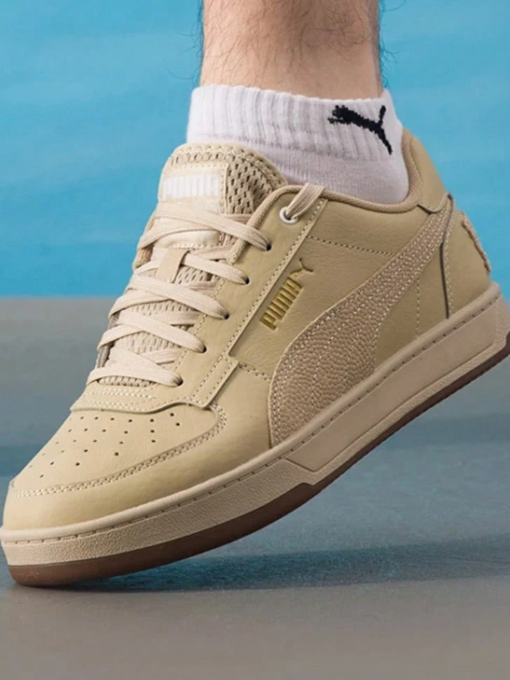 Giày thể thao cổ thấp PUMA Caven 2.0 Retro Club thoải mái và đa năng, unisex, màu nâu. - Màu nâu - Xem 1