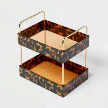 Leopard Print Tiered Tray - 1 - 查看 3