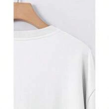 Streetwear Gospel T-Shirt, Religious Church, Prayer, Heart, Flames, Street, Urban Culture, Unisex, 100% Cotton, Top Premium Streetwear, Immediate Shipping, Various Colors!! - 白色 - 查看 5