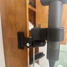 1pc Hair Dryer Holder, Strong Grip, Floating Bathroom Rack For Storing Hair Dryer, Heavy-Duty Clamp Hair Dryer Auxiliary Hanging Hook Floating Shower Caddy, Effectively Solves The Storage Problem Of Hair Dryer, No More Worry About Dryer Falling, Also Frees Up Hands When Blow-Drying Hair, Super Strong Grip - Multicolor - View 8
