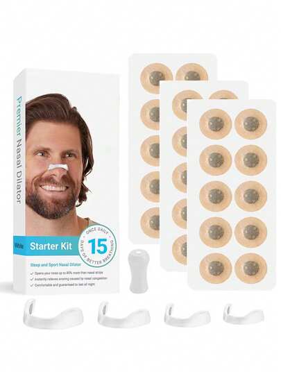 자석 확장기, 코골이 방지 장치, 클립. 자석 흡입 기도 확장기, 실리콘 소재 편안한 착용감, 호흡 개선, 코골이 감소, 코막힘 완화, 수면의 질 향상, 호흡 보조 장치. 수면, 호흡 훈련, 스포츠, 피트니스, 야간 달리기 적합. 일상 가정 및 여행 사용을 위한 편리한 확장 보조 도구.