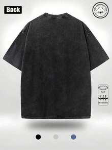 Magliette da uomo - nero - Visualizzare 2