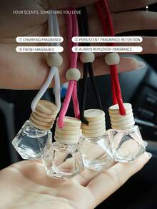 15ml Car Air Freshener Clip, AC Vent Fragrance, Liquid Aromatherapy Car Decor, Long-Lasting Car Air Freshener - Multicolor - View 10