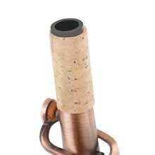 Set de 2 tapas de boquilla de saxofón de metal curvo, que incluye tipos curvos y rectos - Multicolor - Ver 7