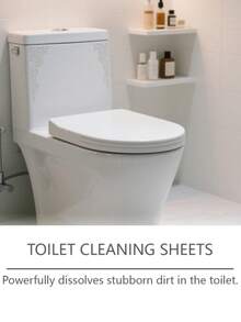 马桶清洁片，家用马桶清洁剂，去除污渍和污垢，方便日常清洁 - 固體 - 查看 4