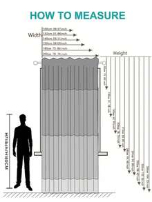 1 件夏季亚麻质感窗帘，遮光透气卧室窗帘，220 克/平方米密度，自然垂感，杆袋式设计 - 灰色 - 查看 9