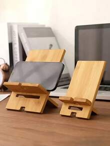 Giá đỡ điện thoại đa năng bằng tre, giá đỡ máy tính bảng, giá đỡ điện thoại bằng gỗ. - A - Xem 8