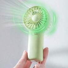 Mini Handheld Electric Fan With Lanyard, Lightweight & Cute, Battery Not Included, Suitable For Office, Outdoor, Travel, Camping, Beach And Holiday, Essential For Spring & Summer, Bridesmaid Gift And Bedroom Decor, Unisex - Multicolor - View 8