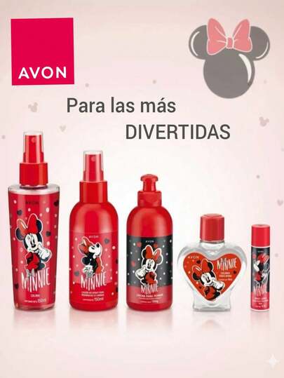 Disney Colaboración AVON diversión y dulzura para las más pequeñas, productos dibujos animados, personajes animados, ideal para regalo, cumpleaños