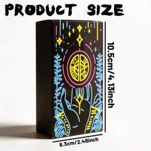 Bộ bài Tarot Neon Tối Giản Tinh Tế - 78 lá, Thích Hợp Cho Các Buổi Tụ Họp Gia Đình/Bộ Sưu Tập Nghệ Thuật/Các Hoạt Động Gia Đình, Nghệ Thuật Cao Cấp, Thiết Kế Neon Tối Giản Phổ Biến, Chất Liệu Neon Cao Cấp, Thích Hợp Cho Các Nhà Sưu Tập Nghệ Thuật, Người Yêu Thích Tarot, Người Yêu Thích Neon Tối Giản, Người Yêu Thích Hoạt Động Gia Đình, Người Hiểu Biết Nghệ Thuật. - Neon tối giản - Xem 4
