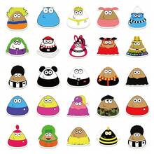 50Pcs My Pet Alien Stickers Meme Stickers Label Alien Merch Cute Stickers Funny Alien Stickers Cartoon Stickers For Water Bottle,Laptop,Phone,Skateboard,Scrapbooking,Journaling Gifts Scrapbook Supplies Stationery Funny Stickers Kindle - A - View 6