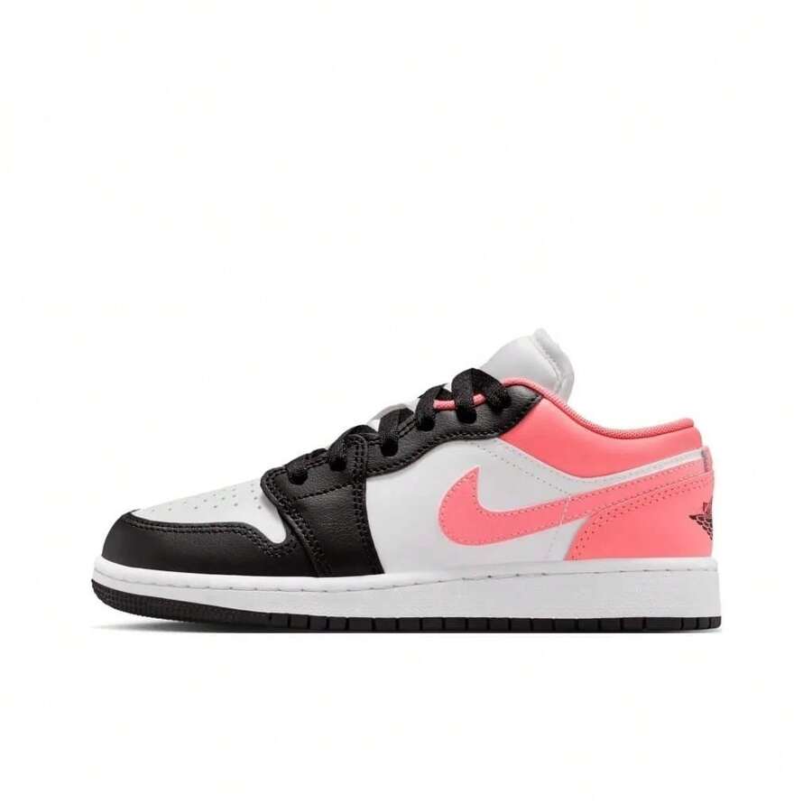Nike Jordan Legacy 312 LOW GS大童 防滑耐磨 低筒 兒童籃球鞋 白灰綠 - 白粉 - 查看 1
