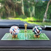 FIFA 1件欧洲足球模型摆件 星星 手工创意周边纪念品 生日礼物 创意时尚汽车装饰气球 欧洲足球比赛 2026 - 均碼 - 查看 5