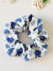 3件套 女士时尚新款海洋动物系列发圈，布艺发绳发圈 - 彩色 - 查看 5