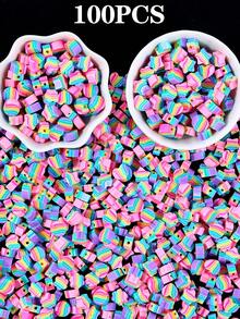 50/100Pcs Polymer Clay Beads, Ball Flower Animal Polymer Clay Beads For Jewelry Making, DIY Bracelet Necklace Earrings Jewelry Making Supplies Accessories - Acrylic Beads - View 30
