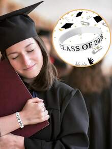 12 pièces Bracelets de graduation 2026, bracelets commémoratifs de graduation, félicitations aux diplômés 2026, bracelets en silicone de célébration pour la saison de graduation 2026, bracelets thème enseignant, bracelets de graduation en silicone, bracelets de célébration de graduation, fête, cadeaux de fête de graduation - Voir 6