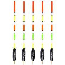 FTK 5pcs Fishing Floats, Long Distance Swinging Floats, 5 Different Weights, Swinger Carp Fishing Floats - Multicolor - View 10