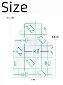 10/20pcs Self-Adhesive Invisible Heel Protector Stickers, Waterproof Anti-Friction Foot Care, Ultra-Thin Transparent Heel Cushion Pads - Transparent - View 7