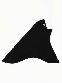 1pc Women's Solid Color Rhinestone Headscarf, Elastic Chin Cover Headscarf, Soft Comfortable Minimalist Headscarf, Suitable For Daily Abaya Wear, All Seasons - Solid Color - Hot-fix Rhinestone Design - View 16