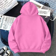 Blusa de Frio Moletom Feminina Cangurú Estampada Brasil Campeão Confortavél Algodão com Bolso Quentinha Copa do Mundo - Rosa Bebê - Visão 2