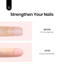 Beetles Rubber Base Gel Nail Polish, 6 Colors Nude Gel Polish Pink Peach Neutral Sheer French Tips Base Colors - 6 Colors Base Gel For Nails - 查看 7